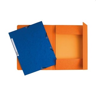 P2110-0625 - Gumis Mappa Karton Exacompta A/4 355g Vegyes Sznek