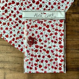 P0090-1229 - Csomagolpapr Alex Clark, 50x70cm, 2 Lap Csomagonknt, Ajndk Ksrvel, Pipac