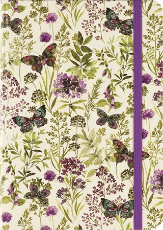 - Peter Pauper Notesz Amethyst Butterflies