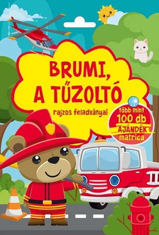 - - Brumi, A Tűzoltó - Rajzos Feladványai