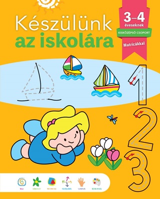  - Kszlnk Az Iskolra - 3-4 veseknek, Kiskzps Csoport (Matirckkal)