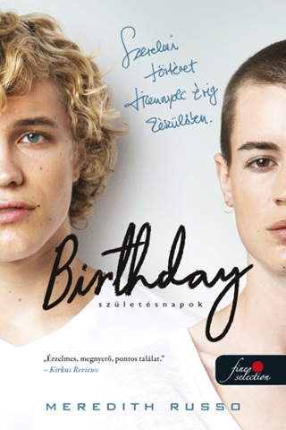Meredith Russo - Birthday  Születésnapok