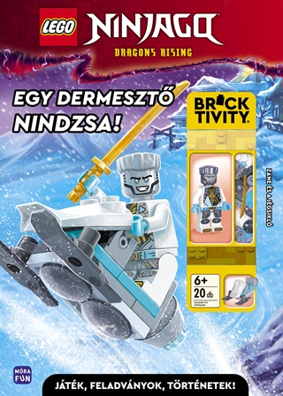  - Lego Ninjago - Egy Dermeszt Nindzsa - Zane s A Jgsikl Minifigurval