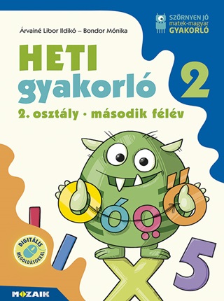 Bondor Mnika rvain Libor Ildik - Heti Gyakorl 2. Osztly 2. Flv (Ms-1134)